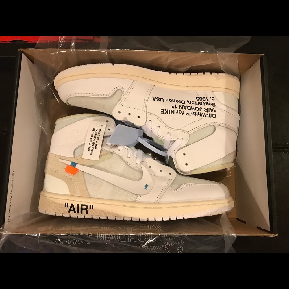 Jordan 1 x Off white